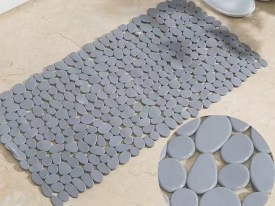 Alfombra baño modelo piedras